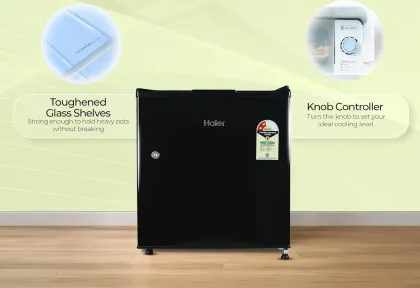 Haier HRD-752KSA 50 L 2 Star Single Door Mini Refrigerator