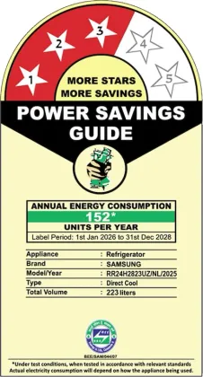 Samsung RR24H2823UZ 223 L 3 Star Single Door Refrigerator