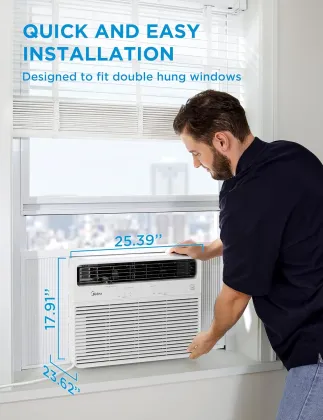 Midea MAW24S2VWT-A 24000 BTU 230V Window AC