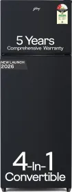 Godrej RF EON 331BN RCIT GR BK 308 L 2 Star Double Door Refrigerator