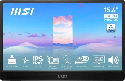 MSI Pro MP161 15.6 inch Full HD Portable Monitor