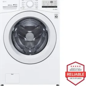 LG WM3400CW 4.5 cu ft Fully Automatic Front Load Washer only