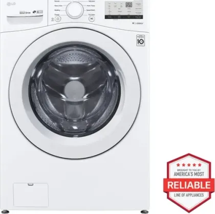 LG WM3400CW 4.5 cu ft Fully Automatic Front Load Washer only