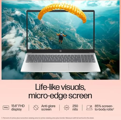 HP 15-fd0489TU Laptop (13th Gen Core i3/ 8GB/ 512GB SSD/ Win11 Home)