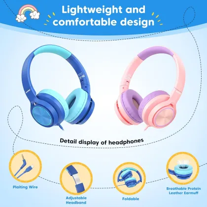 INFURTURE CH5 Wired Headphones