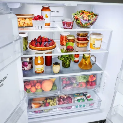LG LF24Z6530S 24 Cu Ft French Door Refrigerator