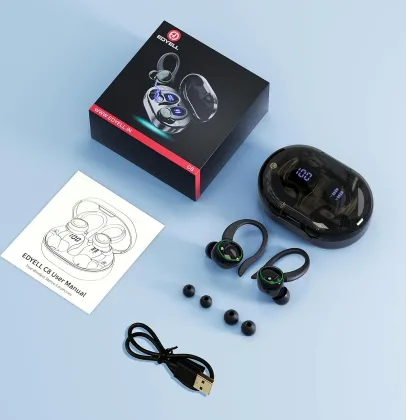 EDYELL C8 Udgraded True Wireless Earbuds