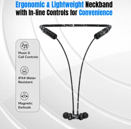 PTron Bassstrings 4A Wireless Neckband