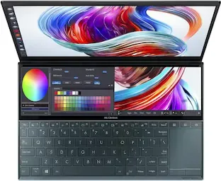 Asus ZenBook Duo UX481FL-B5811T Ultrabook (10th Gen Core i5/ 8GB/ 512GB SSD/ Win10/ 2GB Graph)