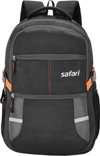 Safari Omega spacious/large laptop backpack with Raincover, college bag, travel bag for men and women