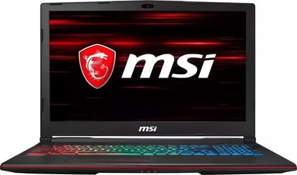 MSI GP63 8RE-442IN Gaming Laptop (8th Gen Ci7/ 16GB/ 1TB 256GB SSD/ Win10 Home/ 6GB Graph)