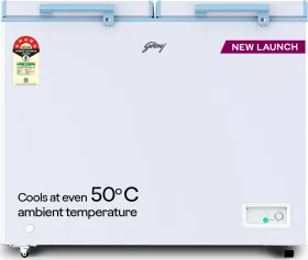 Godrej DH ESNCH 325E 2HCLP RW 302 L Double Door Deep Freezer