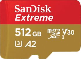 SanDisk Extreme 512GB UHS-I Micro SDXC Memory Card