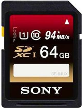 Sony SDHC 64 GB 94MB/s UHS-1 Class 10 (SF-64UX)