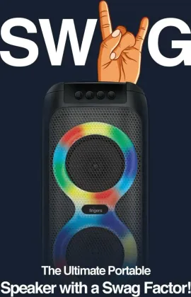 Fingers Swag 5 10W Bluetooth Speaker