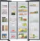 Samsung RS76CG8133B1 644 L Side by Side Refrigerator