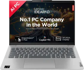 Lenovo IdeaPad Slim 5 14Q8X9 83HL003NIN Laptop (Snapdragon X Plus/ 16GB/ 1TB SSD/ Win11)