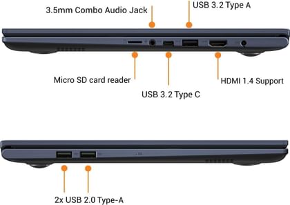 Asus VivoBook X513EA-BQ502TS Laptop (11th Gen Core i5 / 8GB/1TB 256GB SSD/ Win10 Home)