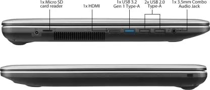 Asus X543UA-DM841T Laptop (8th Gen Core i3/ 4GB/ 1TB/ Win10 Home)