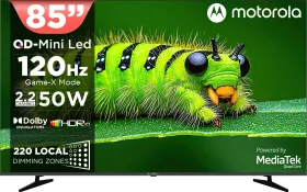 Motorola 85UHDGMMWBIQ 85 inch Ultra HD 4K Smart QD-Mini LED TV