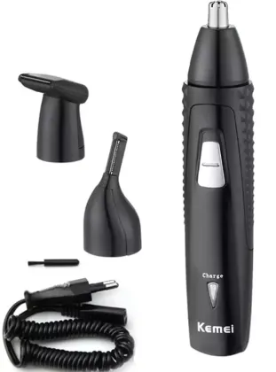 Kemei KM-309 Nose Ear Hair Corded Cordless Trimmer for Men