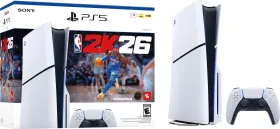 Sony PlayStation 5 Slim Gaming Console - NBA 2K26 Bundle