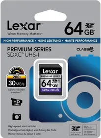 Lexar MicroSDXC 64GB Card Class 10 (200x)