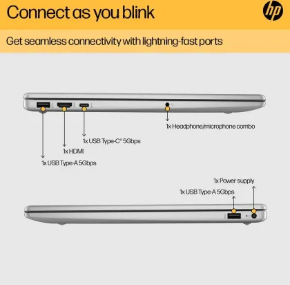 HP 15-FC0029AU Laptop (AMD Ryzen 5 7520U/ 8GB/ 512GB SSD/ Win11 Home)