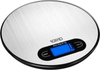 iGRiD IG-FS1396 5 kg Capacity Digital Food Weighing Scale (Silver)