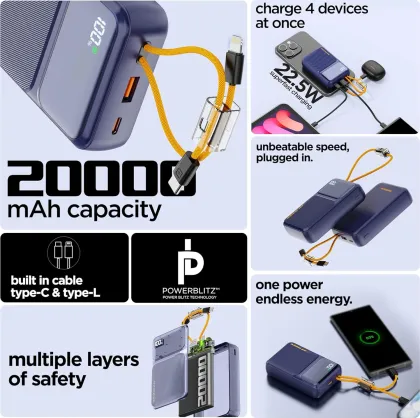 Dubstep Powerblitz X6 20000 mAh Power Bank - image 5