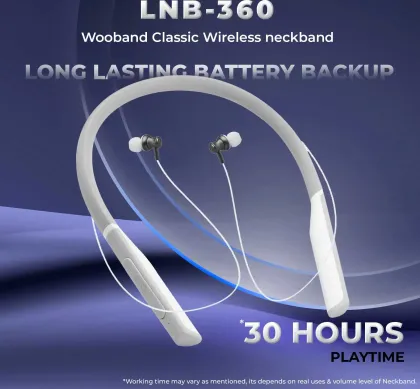Lapcare Wooband LNB-360 Wireless Neckband