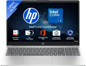 HP 15-hr0124TU Laptop (Intel Core 5 120U/ 24GB/ 512GB SSD/ Win11 Home)
