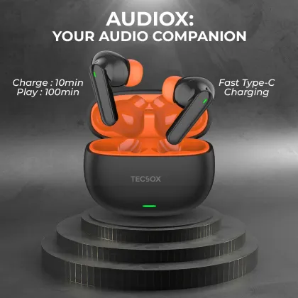 TecSox Audio X True Wireless Earbuds