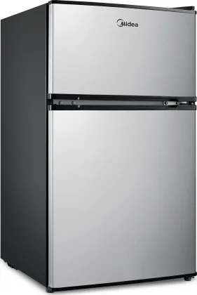 Midea WHD-113FSS1 3.1 Cu Ft Double Door Mini Refrigerator