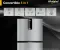 Whirlpool IF INV 375 Illusia Steel Conv-Y 327 L 3 Star Double Door Refrigerator