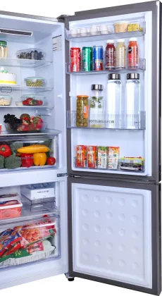Haier HEB-243GS-P 237 L 3 Star Double Door Refrigerator