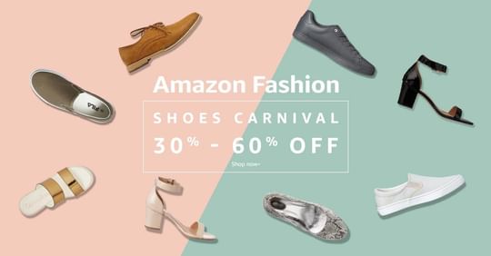 Upto 60% OFF on Shoes only on Amazon