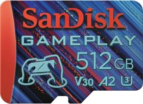 SanDisk Gameplay 512 GB Micro SDXC UHS-I Memory card