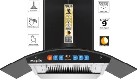 Maplin Nero75 Auto Clean Wall Mounted Chimney