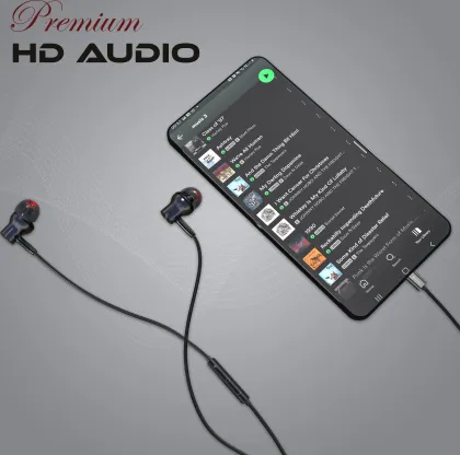 MAK Power HF-805 Type-C Wired Earphones