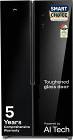 Godrej RS EONVELVET 580C RID OP BK 540 L Side by Side Door Refrigerator