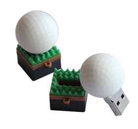 Microware 8GB Sports Golf Ball Shape Pendrive