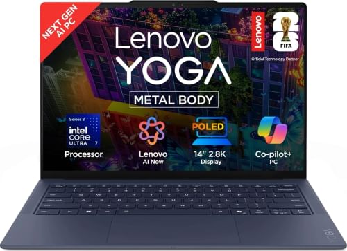 Lenovo Yoga Slim 7 FIFA World Cup 26 Edition 83QK007HIN Laptop (Intel Evo Core Ultra 7 355 / 32GB/ 1TB SSD/ Win11)