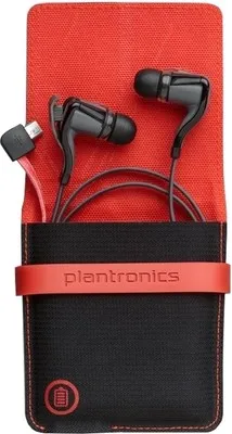 Plantronics BBTGO2-BLK W BackBeat Go 2 Stereo Bluetooth Headset with Charging Case