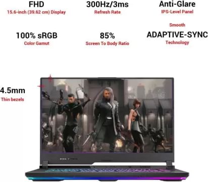 Asus ROG Strix G513QE-HF145T Gaming Laptop (Ryzen 9 5900HX/ 16GB/ 1TB SSD/ Win10 Home/ 4GB Graph)