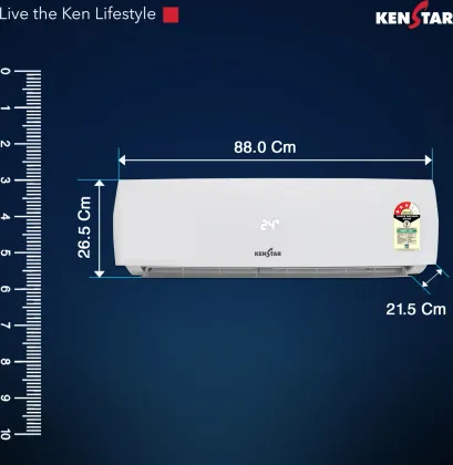 Kenstar 153IBP25WKS 1.5 Ton 3 Star 2025 Inverter Split AC