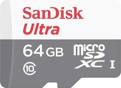 SanDisk Memory Card Mobile Ultra 64GB Class 10