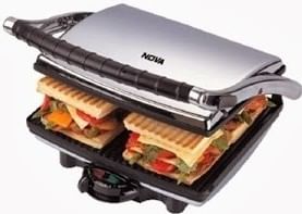 NOVA 2 Slice Panni Grill Sandwich Maker Grill, Toast Price in India - Buy  NOVA 2 Slice Panni Grill Sandwich Maker Grill, Toast Online at