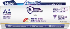 Haier HSA19KHD-GAI3NB-I 1.5 Ton 3 Star 2026 Inverter Split AC