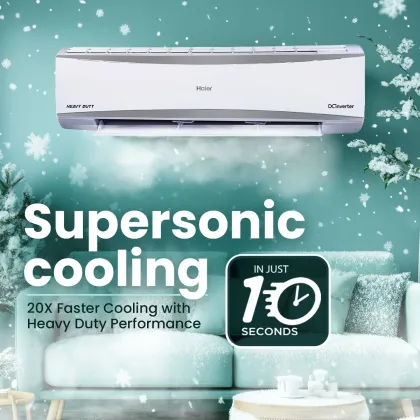 Haier HSU24HD-ANW3BN-INV 2 Ton 3 Star 2025 Inverter Split AC
